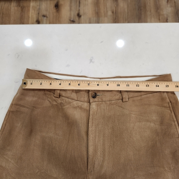 Vintage Brooks Brothers Hudson Corduroy Pants Mens 33x30 Tan Brown Strai… - Picture 8 of 13